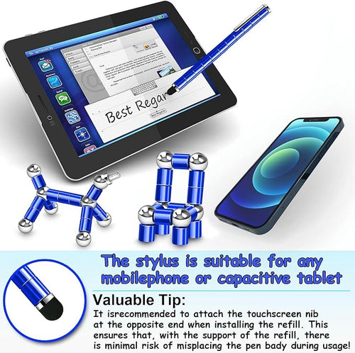 Click to see full view Fidget Gel Pen Gifts for Teens, Cool Gadget for Men Office Desk Accessories