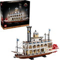 LEGO Ideas River Steamboat Building Set - Room Decor for Men and Women - Boat Model Building Kit for Adults, Ages 18+ - Arts & Crafts Display for...